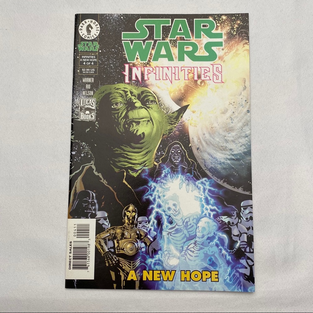 Star Wars Infinities A New Hope Comic Book No. 4, Oct. '01 Dark Horse Comics